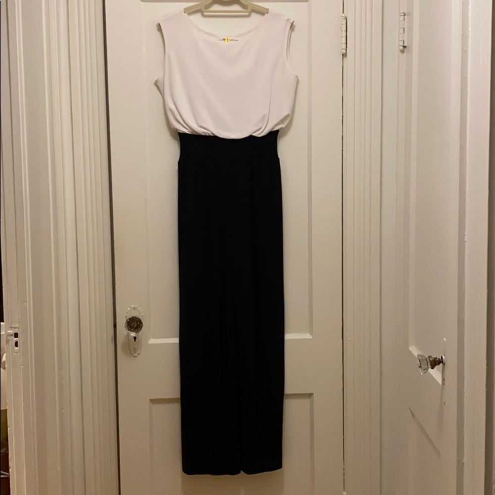 Bailey 44 Black and white jumpsuit